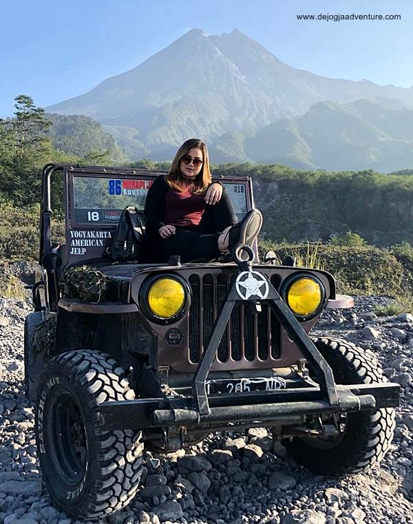 Exploring Merapi Mountain in Willys Jeep 2
