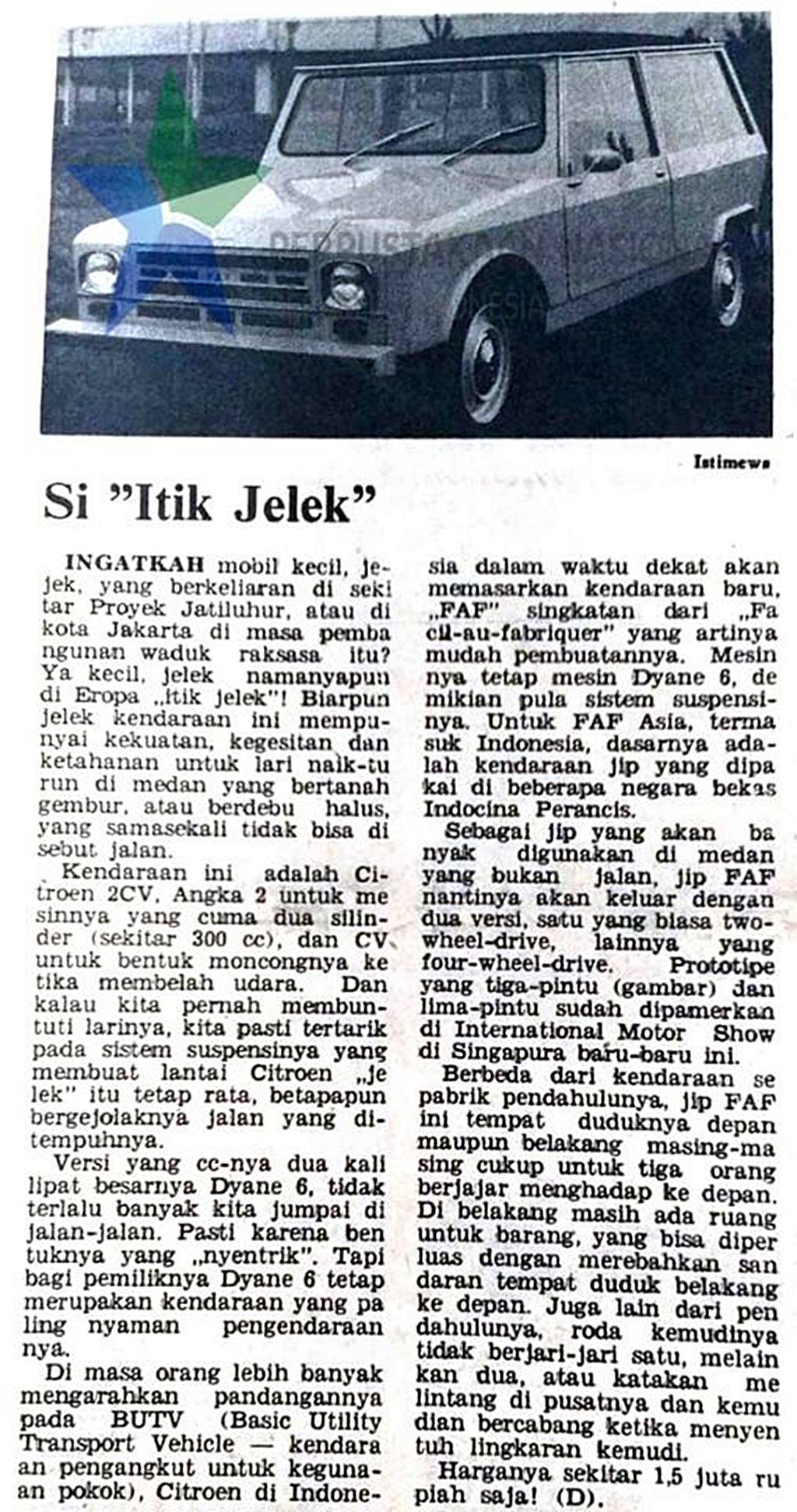 Para Pekerja Di Proyek Strategis Nasional Menjadi Saksi Ketangguhan Citroen 2CV Menaklukkan Alam Di Wilayah Purwakarta 2