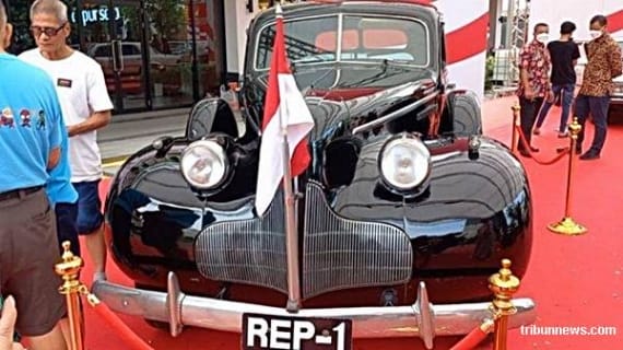 Mobil-mobil Kepresidenan di Pameran Sarinah