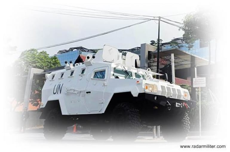 This is The Indonesian Combat Car Used by Security Forces of The United Nations